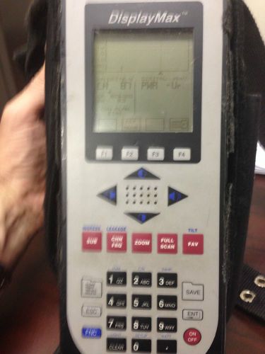 Sadelco DisplayMax 800 CLI CATV Analyzer line tester scanner utility line tool