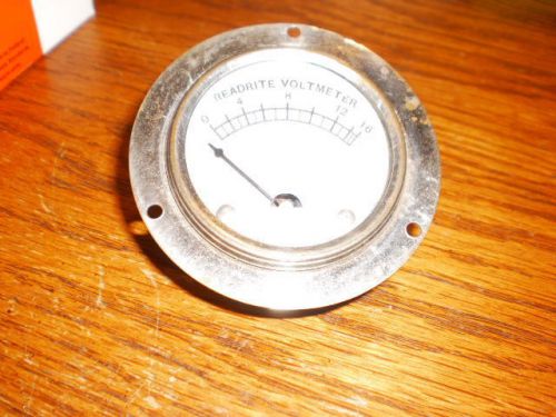 Metal Readrite Voltmeter Gauge Steampunk Industrial Lift Truck?