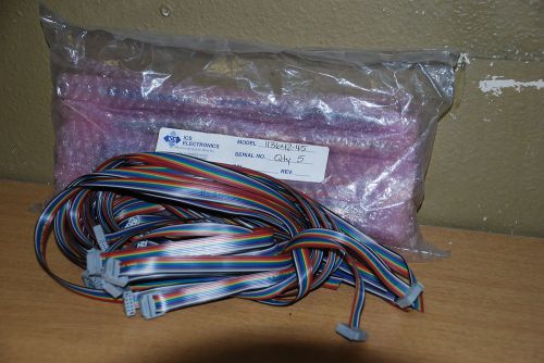 LOT OF VERTICAL FORMAT GPIB CABLES ICS ELECTRONICS (P-A8-43)