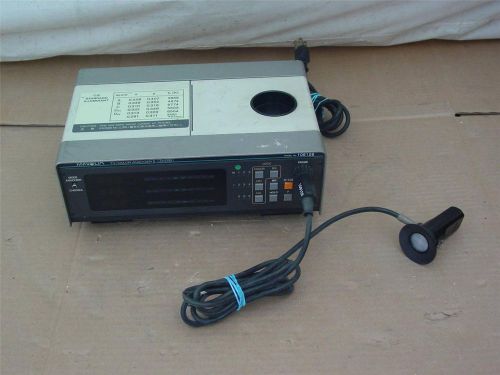 MINOLTA - TV-COLOR ANALYZER II 2 - TV REPAIR  - MODEL TV-2150 - PROBE NO. 106128