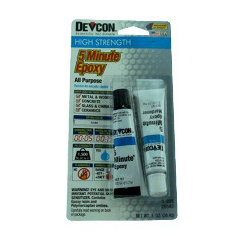 1 oz. High Strength 5 Minute Clear Epoxy Tube