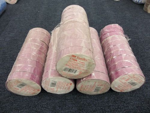 50 ROLLS 3M TEMFLEX 1700C VIOLET VINYL PVC WIRE ELECTRICAL TAPE 3/4 X 66 FT NEW