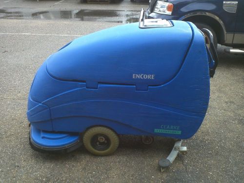 Reconditioned clarke encore s-33 walk-behind 33&#034; floor scrubber under 800hr for sale