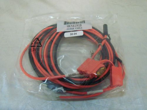 MOTOROLA HKN4191B MOBILE RADIO POWER CABLE 12V 20 Amp XTL CDM XPR APX CM uhf vhf