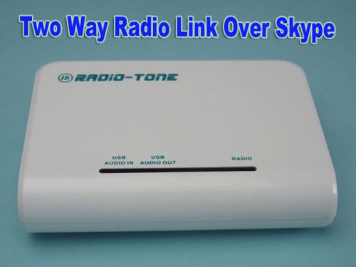 Radio-tone Radio Over Skype Controller RT-ROIP1 Easy Install &amp; Good Performance