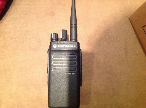 Motorola MOTOTRBO XPR 3300 UHF Digital Portable Two Way Radio