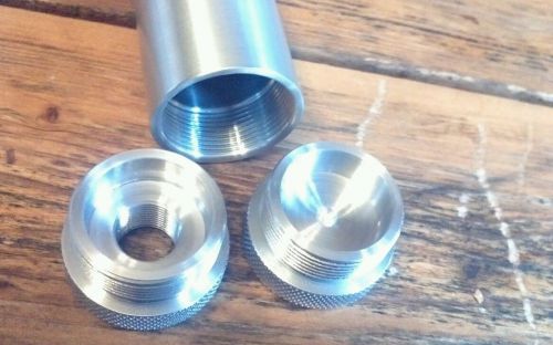 Aluminum tube threaded   3