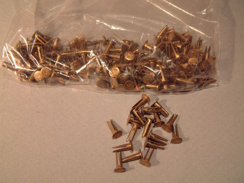 Brass Split Rivets 1/2&#034; logo,clasps,