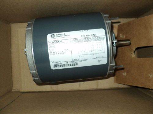 GE 5K32GN48  MOTOR ,1/4 HP,1800 RPM , 48 FRAME HVAC Fan and Blower Motors ,3 PH