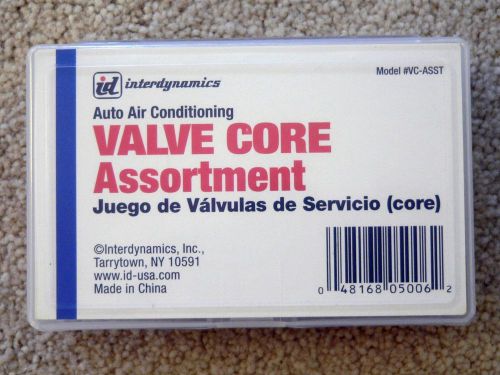 Valve Core Assortment Mobile HVAC - 40 Cores - All Kinds - NIB