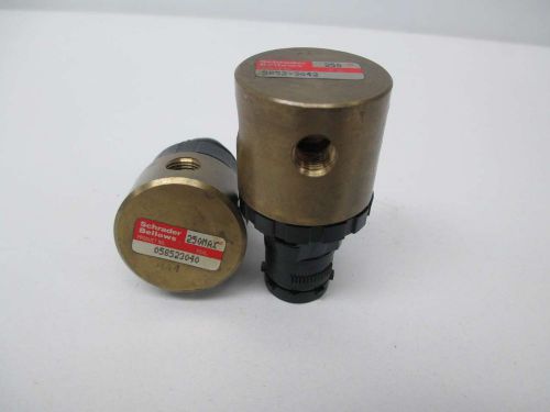 Lot 2 schrader bellows assorted 5852-3042 058523040 pneumatic regulator d346787 for sale