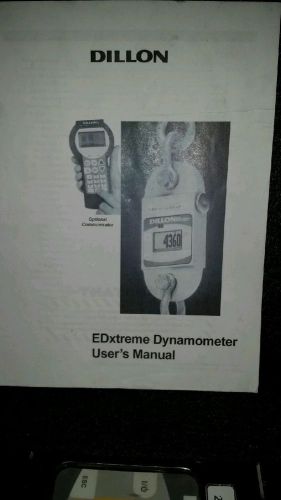 Dillon EDxtreme Dynamometer