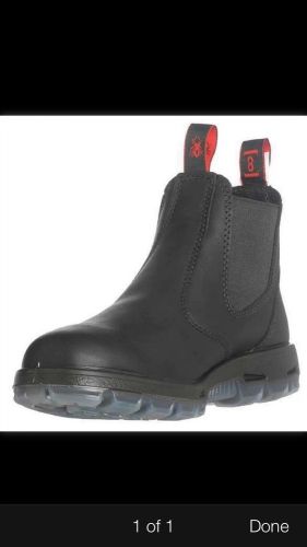 REDBACK BOOTS USBBK Work Boots, Steel, 11, Black, PR