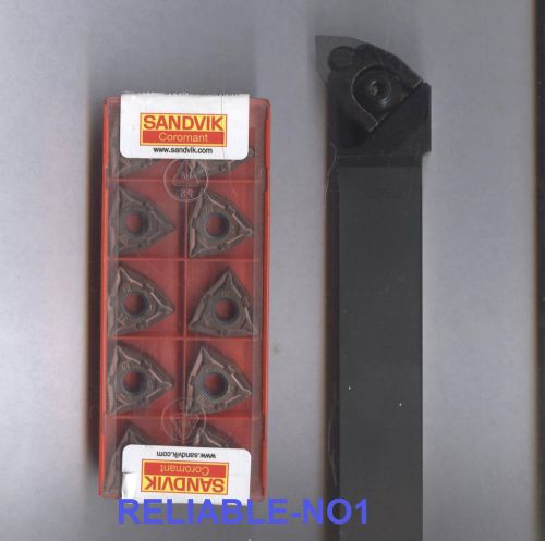 - FREE SHIPPING- SANDVIK    WNMG 080404-MF  1125- 10pcs  + HOLDER MWLNR    1pcs