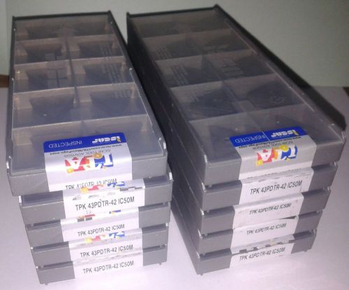 100 pcs Iscar TPKN 2204PDTR-42 IC50M milling inserts TPK 432 TPK 433 TPKN 22 04