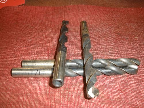 21/32&#034; dia Thru Coolant HSS Drill 4 pcs x 8 1/2&#034; Long USA Made