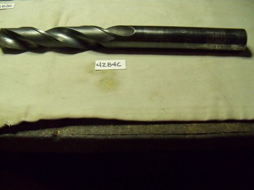 (#4284C) Resharpened Machinist 63/64 Straight Shank Taper Length Style Drill