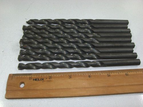 HIGH SPEED 23/64&#034; TAPER LENGTH DRILLS  (10 PCS)