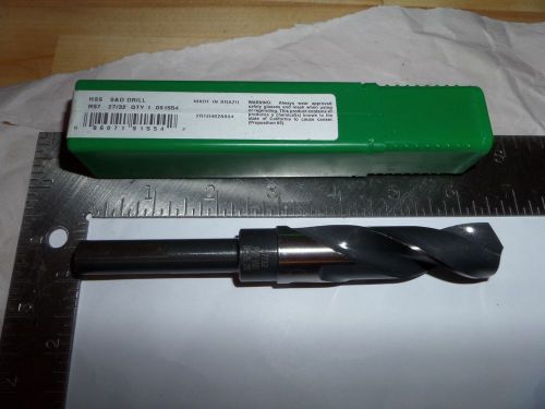 PTD 27/32&#034; S&amp;D Reduced Shank Drill Bit R57 Shank Diameter 1/2 ((#D14))