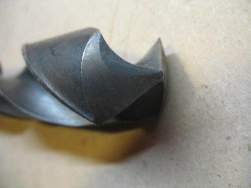 USED 1 11/32&#034; 4MT TAPER SHANK DRILL HSS HIGH SPEED GREAT DEAL MORRIS  DRILLBIT