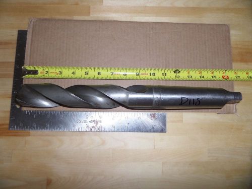 Morse 1-7/8&#034; Drill  Bit 5MT, 5 Morse Taper 16-1/4&#034; OAL ((#D118))