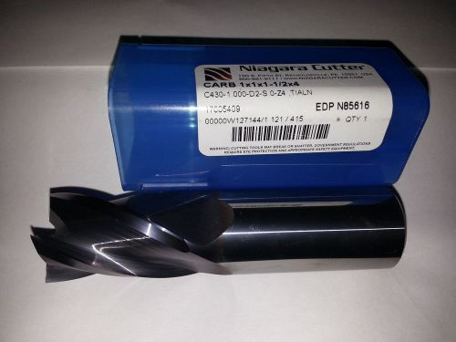 Niagara Cutter Solid Carbide 1Inch 4Flute EndMill Tialn