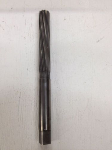 CLEVELAND SPIRAL MACHINE REAMER, HS, 10-5&#034;  FLUTES X 10 L. 29/32&#034;