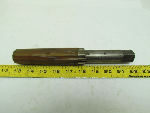 STANDARD TOOL High Speed Steel Morse #4 Taper Finishing Reamer Straight Shank