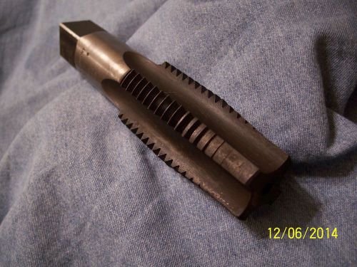 VERMONT 1 3/8 - 6 BLACK OXIDE HSS START TAP MACHINIST TOOLS