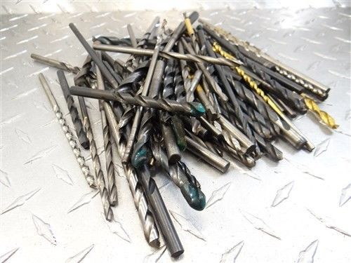 LOT OF 70+ HSS TWIST DRILLS 5/32&#034; TO 3/8&#034; CHICAGO-LATROBE CLEVELAND GUHRING