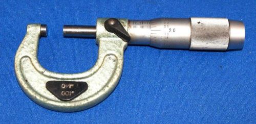 Fowler 0-1&#034; micrometer