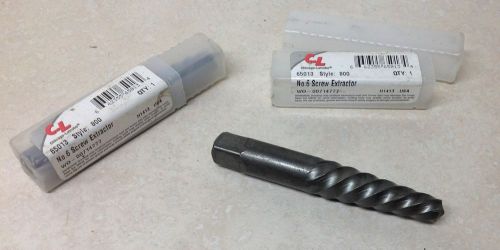 Lot of 2 Chicago-Latrobe 65013, Style 800, No. 6 Screw Extractor      (#2)