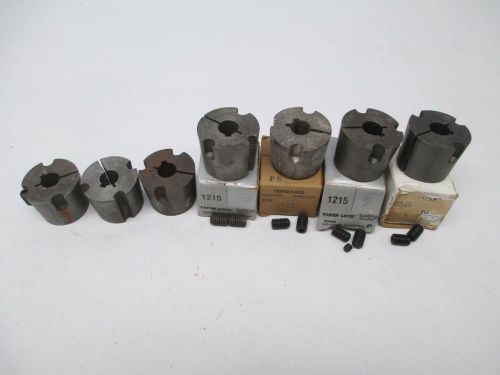 Lot 7 new dodge 1215 x 5/8 taper lock bushing 5/8in d303190 for sale