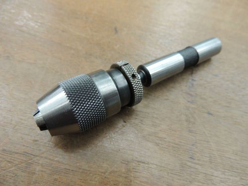 ALBRECHT 0-1/8&#034; / 0-3 mm Keyless Chuck - 1/2&#034; Straight Shank