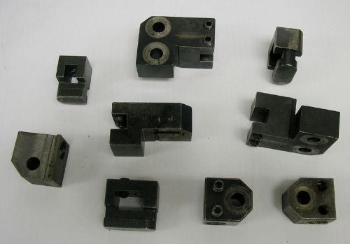 HARDINGE TOOLING LOT OF 9