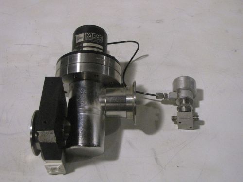 MDC Products High Vacuum Valve Model KIV 200P with Nupro Regulator