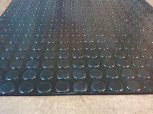 COIN RUBBER MATTING BLACK