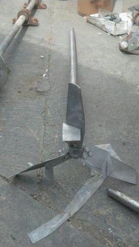 Stainless Steel Agitator 6&#039; 2&#034; long - 2&#034; shaft