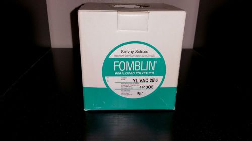 Fomblin YL VAC25/\6 14/6 Fomblin Oil 1 Kg Container [JW]