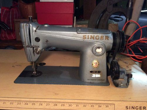 SINGER 281-21 INDUSTRIAL SEWING MACHINE