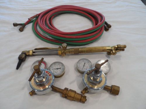 Harris Welding Kit Bundle Cutting and Welding Used 15 Minutes Genuine Harris