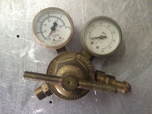 Genuine Victor CO2 Argon Regulator Flowgauge AF 250 Mig Tig Welding