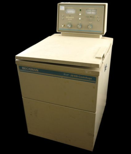 Beckman coulter j2-hs high speed refrigerated centrifuge w/ja-20 rotor parts for sale