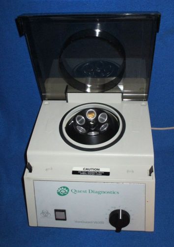 Quest Diagnostics * Van Guard Model V6500 Centrifuge * 6 Pc. Angle Rotor 60 Min.