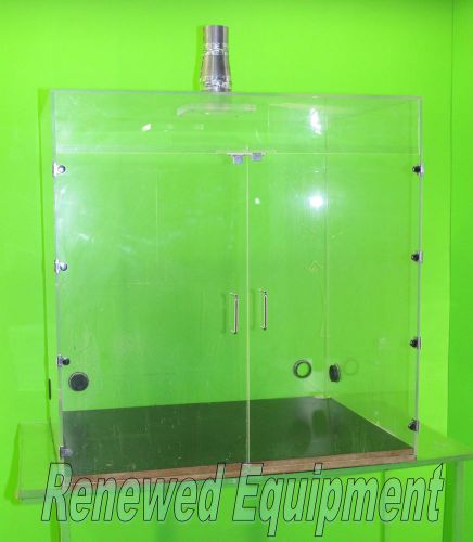 Custom Plastic Bench Top Safety Cabinet Hood #11