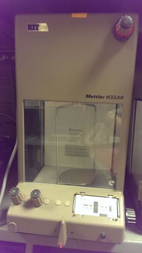 Mettler h33ar precision analytical lab balance for sale