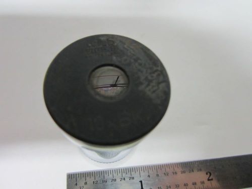 MICROSCOPE PART WILD HEERBRUGG [DIRTY] EYEPIECE AS IS OPTICS BIN#E2-05