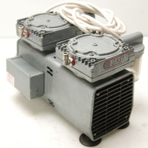 Gast DAA-125-EG Double Head Diaphragm Vacuum Pump 240V 1.6A/50Hz 1PH