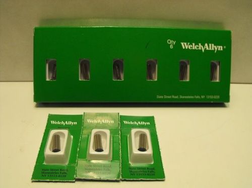 WELCH ALLYN HALOGEN LAMPS REF 03000-U6 3.5V HALOGEN TOTAL QTY 9 NEW IN PACKAGE