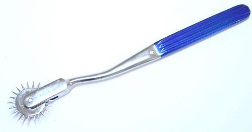 Blue Neurological Wartenberg Pinwheel Chrome Plated Good Quality